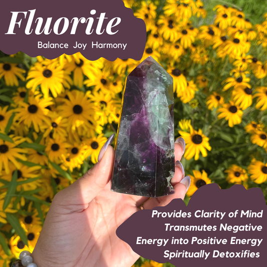 Fluorite for Crystal Healing & Mental Clarity