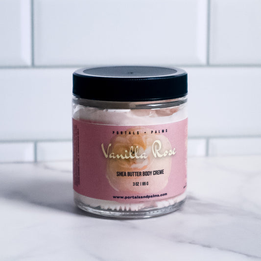Vanilla + Rose Shea Body Butter Cream