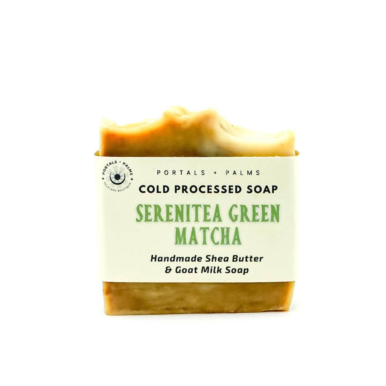 Green Matcha Handcrafted Cold Processed Coconut Milk Bar Soap