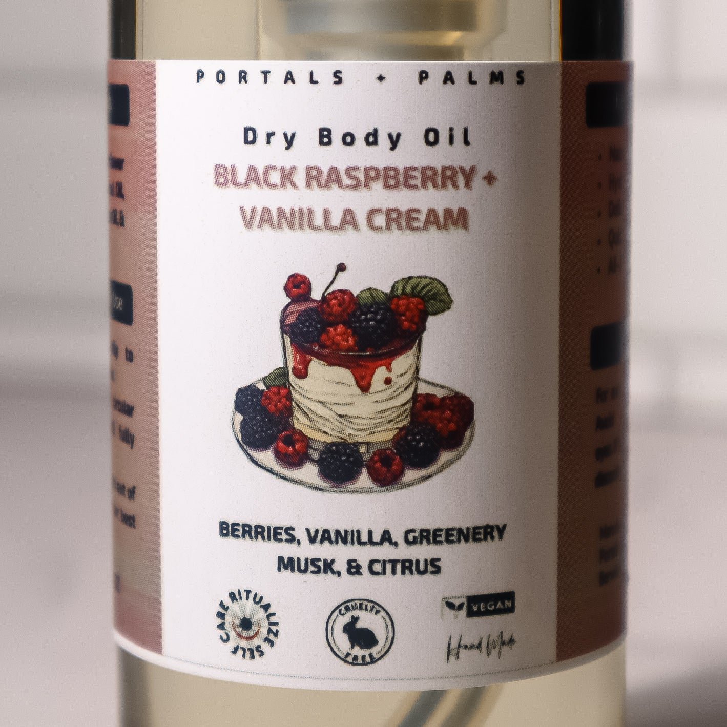 Black Raspberry + Vanilla Dry Body Oil