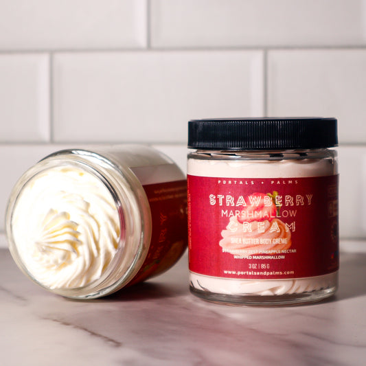 Strawberry Marshmallow Cream Shea Butter Body Cream