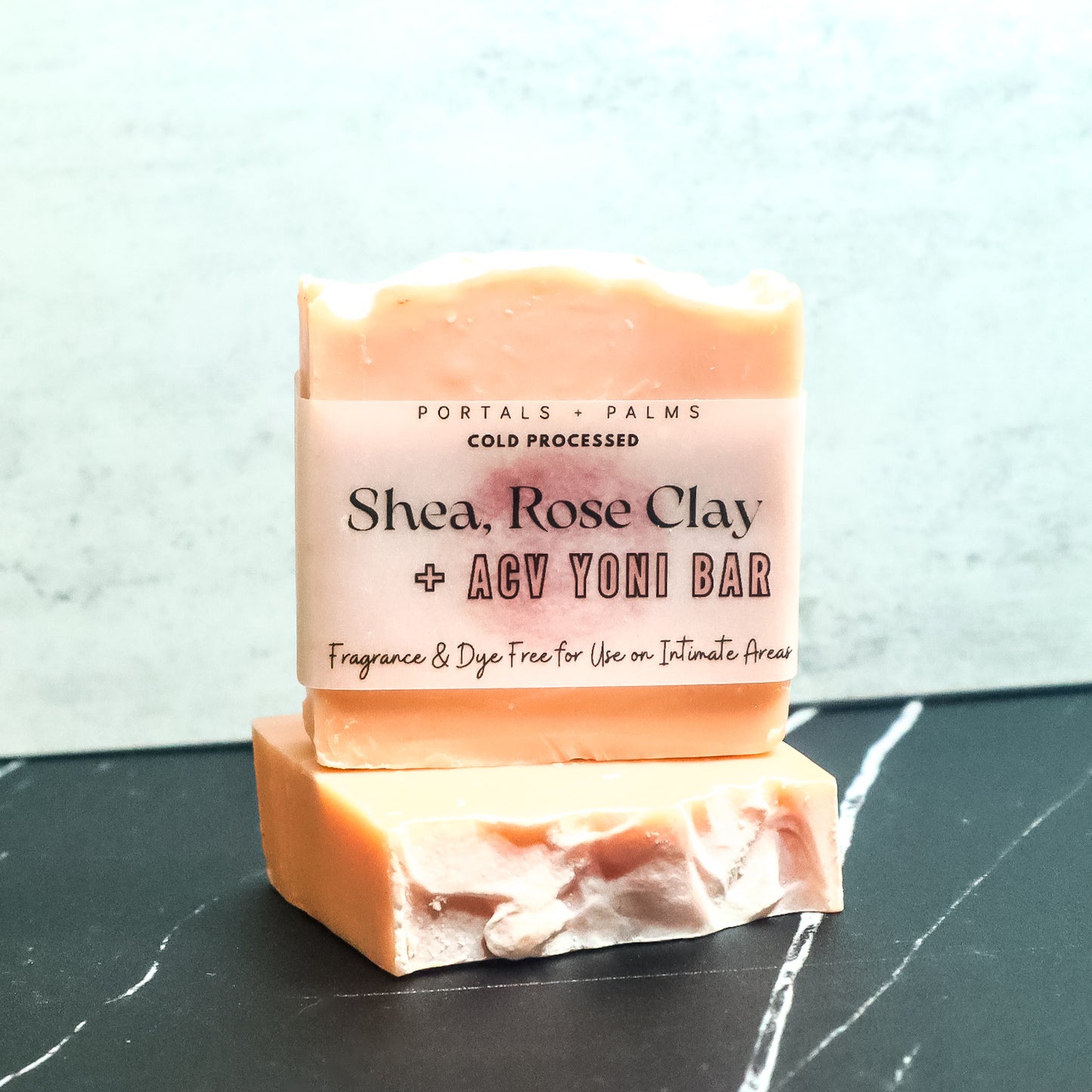 Shea Rose Clay ACV Yoni Feminine Bar Soap