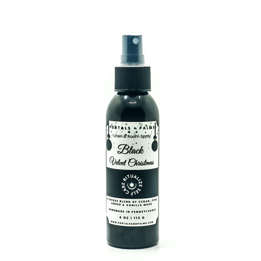 Linen & Room Spray Limited Black Velvet Christmas Scent