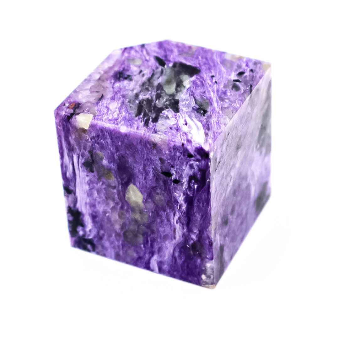 Charoite Cube