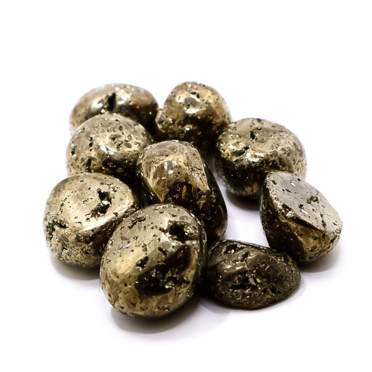 Pyrite Tumbled Stone Nuggets