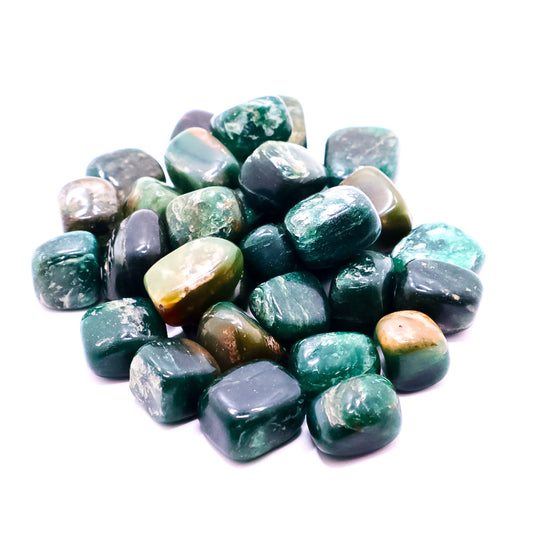Green Jade Crystal Tumble Stones
