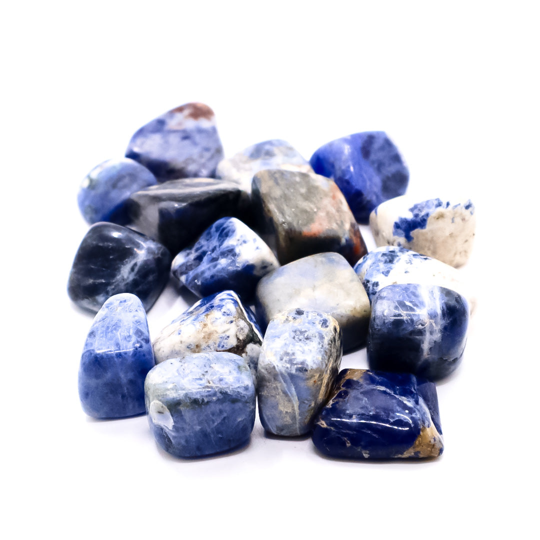 Sodalite Crystal tumble stone