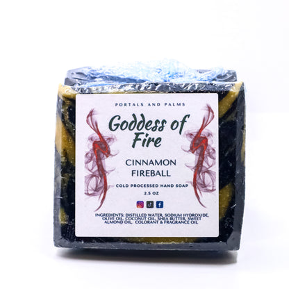 Goddess of Fire Cinnamon Soap Bar