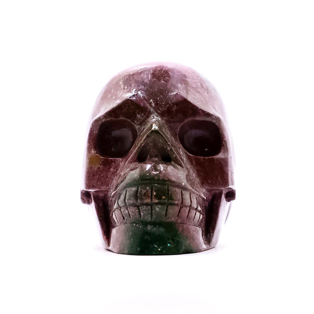 ocean jasper skull crystal carving 