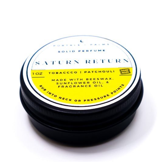 Saturn Return Natural Solid Perfume Tin