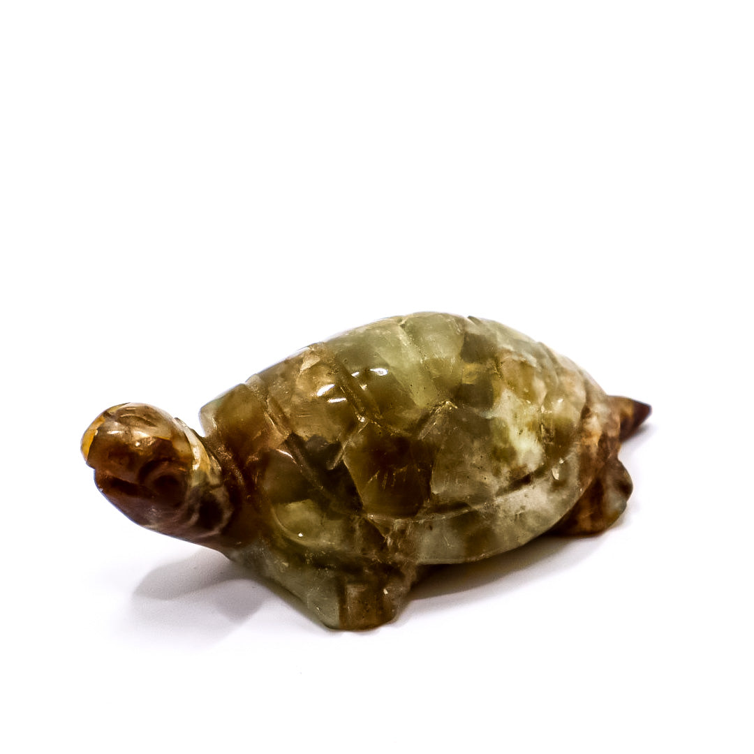 Mini tortoise stone carving