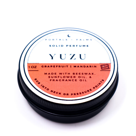 Yuzu Grapfruit Mandarin Solid Perfume