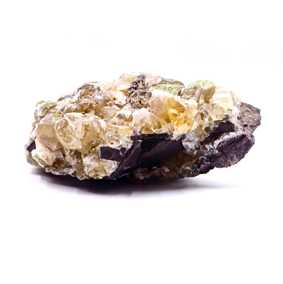 Chrysocolla Calcite Crystal Specimens