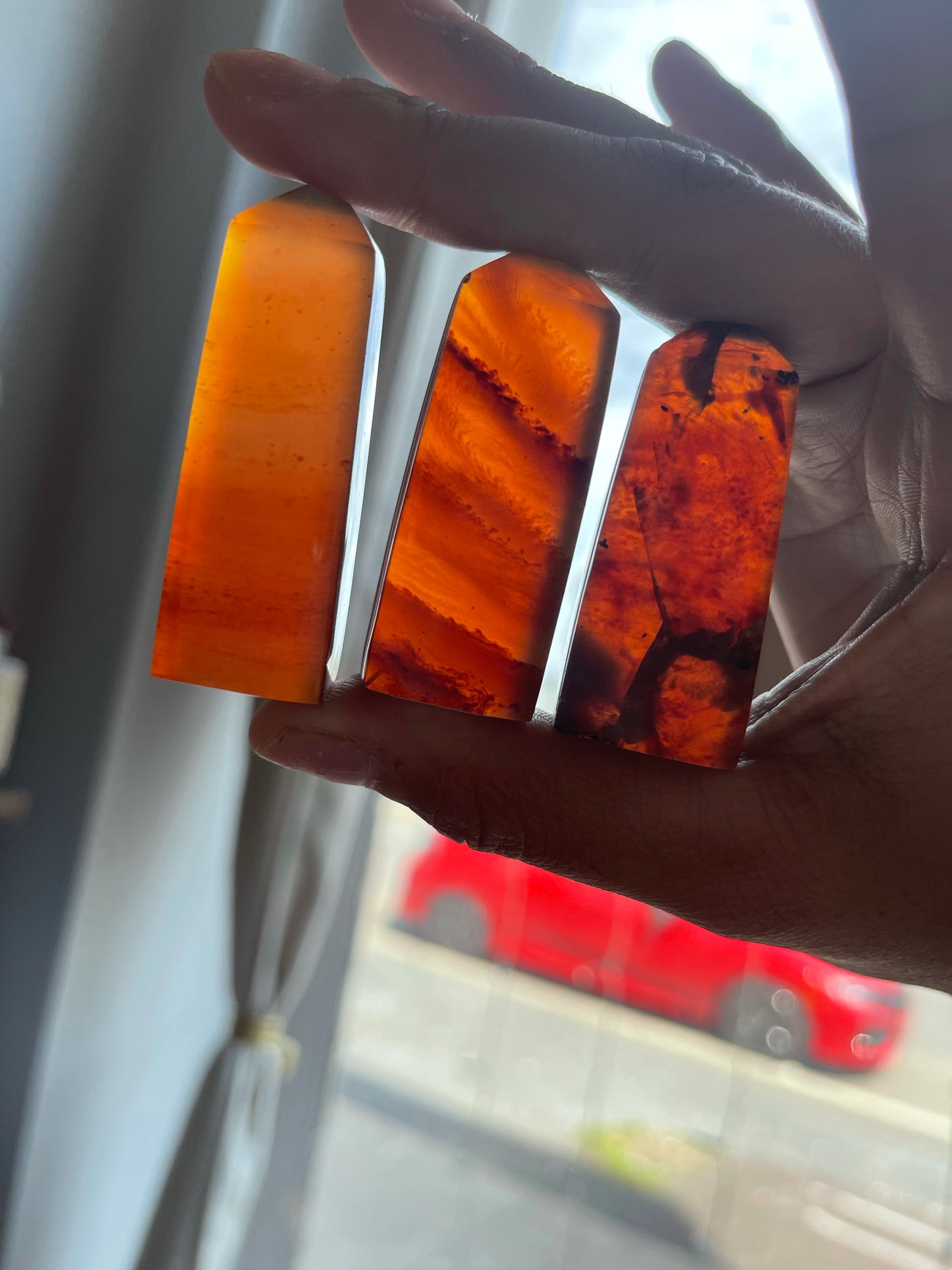 Natural Amber Points - Portals and Palms