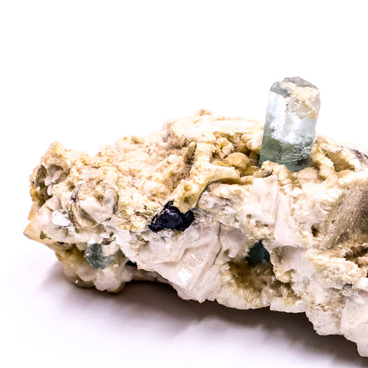 Natural Aquamarine Crystal Specimens