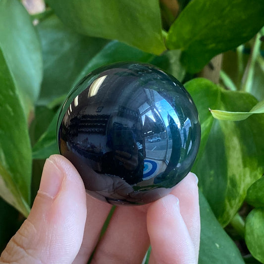 Rainbow Obsidian Crystal Spheres