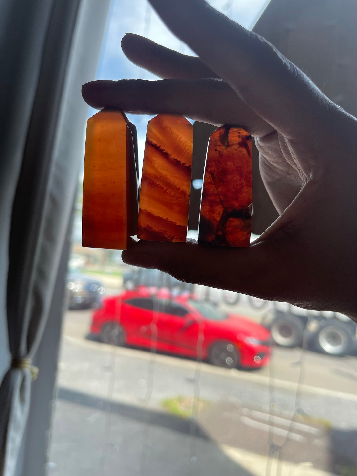 Natural Amber Points - Portals and Palms